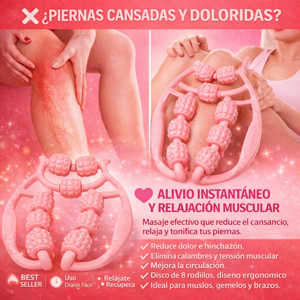 Rodillo Muscular Masajeador de piernas - para relajación corporal
