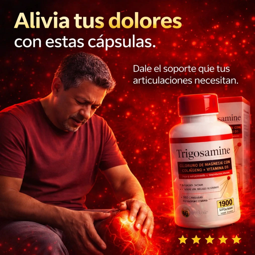 TRIGOSEMINE- Alivia tus dolores hoy mismo con estas capsulas