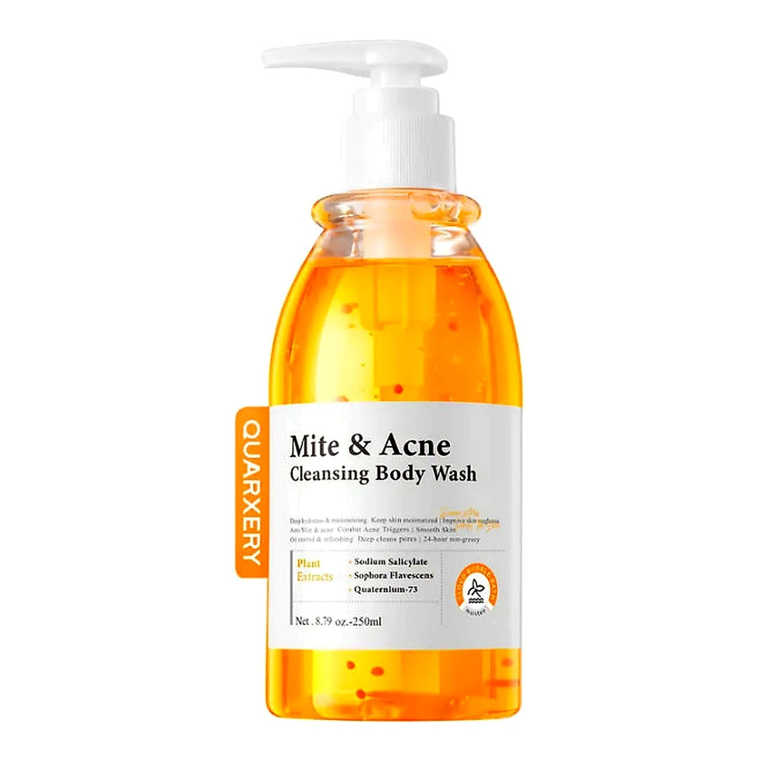 QUARXERY- Gel de ducha antibacteriano para ácaros y acné