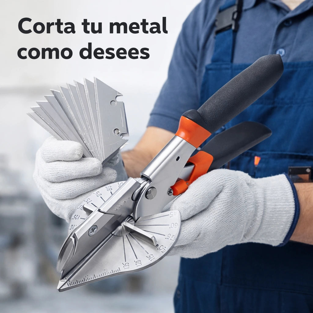 TIJERAS INGLETE MULTIANGULO- Corta tu metal como desees