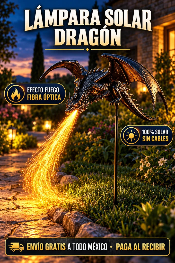 Lámpara solar dragón - 01_hero