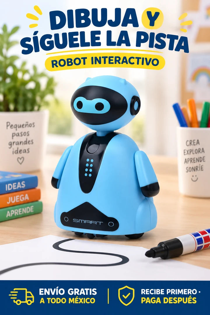 Robot interactivo sigue líneas - presentación