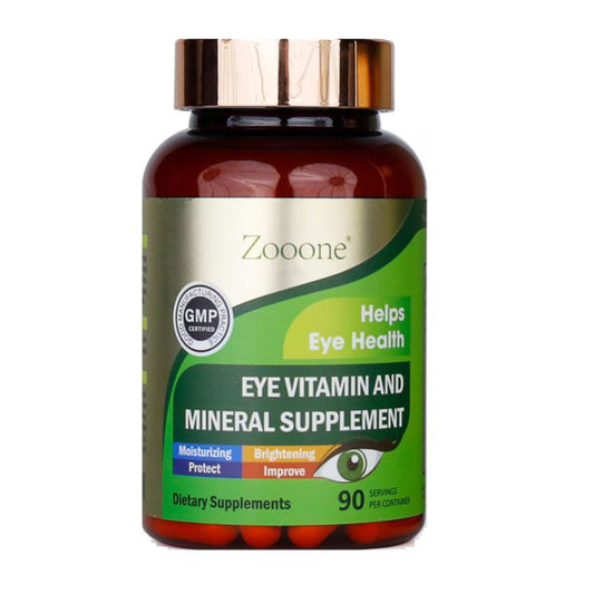 VisiónMax 360™:Luteína, Zeaxantina y vitaminas esenciales para proteger tus ojos de la luz azul, la fatiga y el envejecimiento ocular 90 CAPSULAS