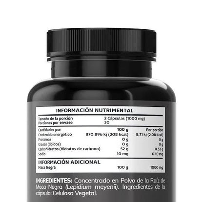 Maca Negra Beyond: Maca Negra 100% Orgánica: Energía, Concentración y Bienestar Natural