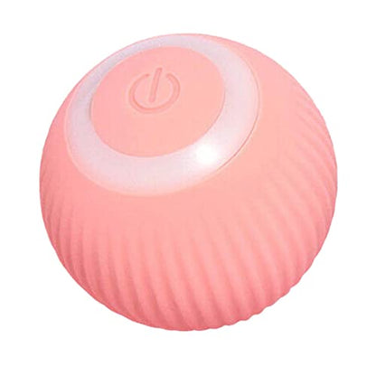 2 pelotas interactiva para gatos: rueda automáticamente, se divierte, se burla, juguete eléctrico para el ejercicio y el entretenimiento de los gatos: atrae a su mascota.