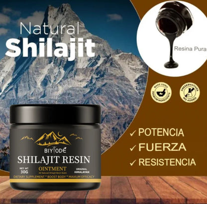 Shilajit (EN RESINA): El Oro Negro del Himalaya que impulsa la Energía…