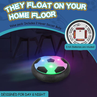 Air Soccer LED™:⚽✨ Diversión activa luces, movimiento y risas aseguradas