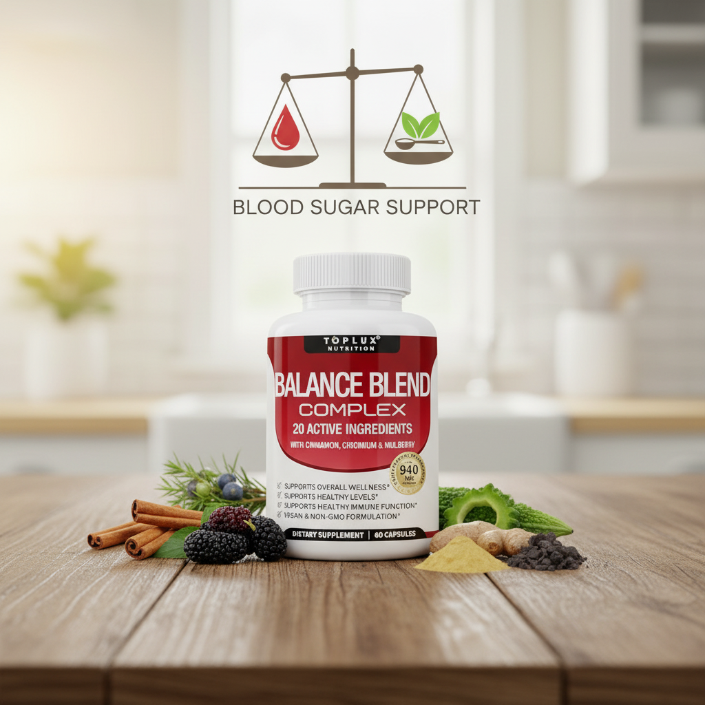 BLOOD SUGAR COMPLEX™:El Secreto Natural para Mantener tu Azúcar en Equilibrio y Tu Salud en Control