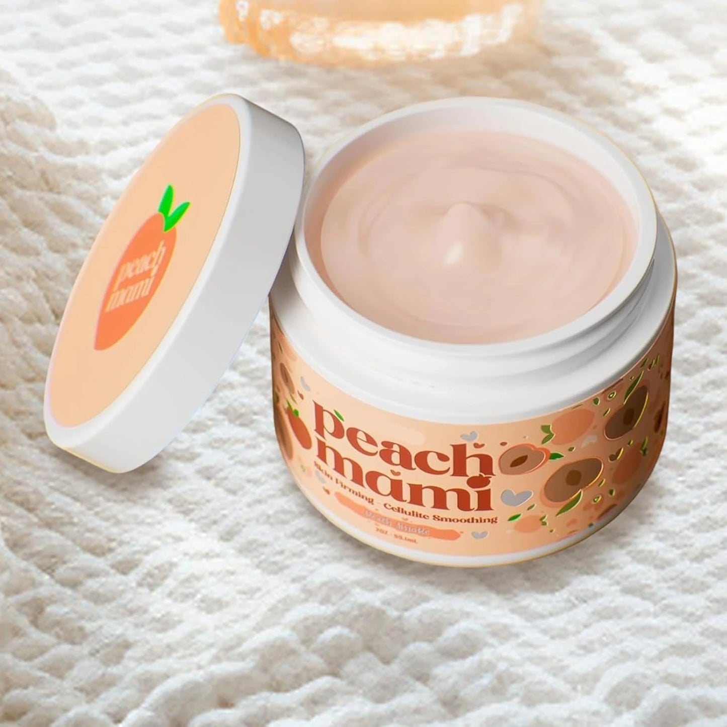 Crema Corporal Reafirmante Peach Mami 🍑 - Crema Súper Hidratante y Anticelulitis de rápida absorción