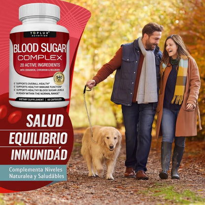 BLOOD SUGAR COMPLEX™:El Secreto Natural para Mantener tu Azúcar en Equilibrio y Tu Salud en Control