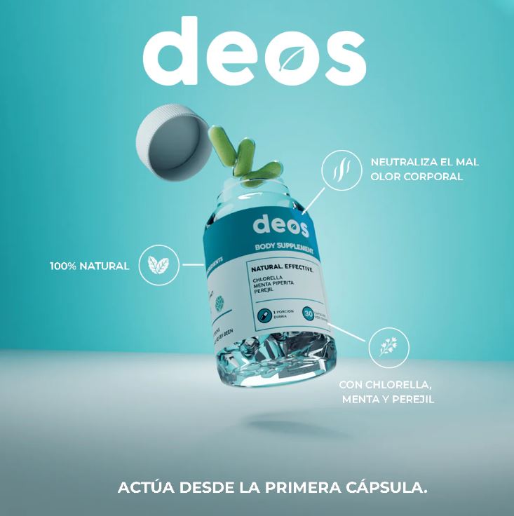 DEOS®– Elimina el Olor Desde Adentro, 🧼Siente la Libertad por Fuera 🌿💨