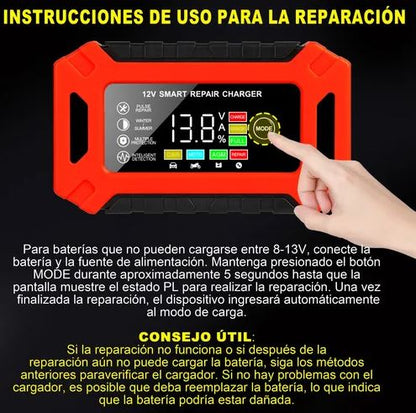 BRPOM Charge Plus :El cargador inteligente que revive tu auto🔋🚗