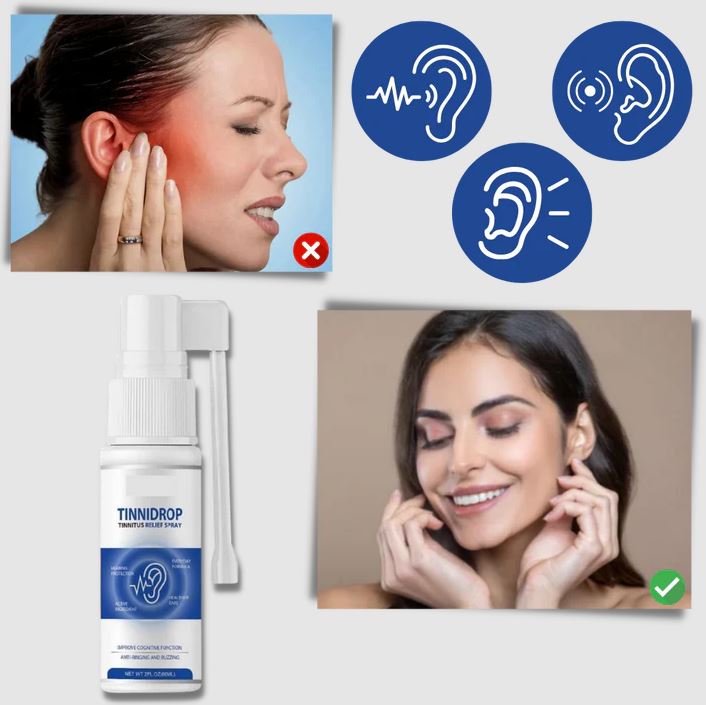 TINNIDROP®: Zumbido constante que no te deja dormir... ¡Eso se acabó!