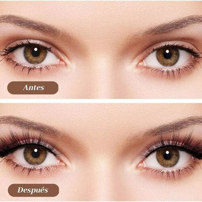 Kit De 3 Pares De Pestañas Postizas Magnéticas  Y Delineador de Ojos