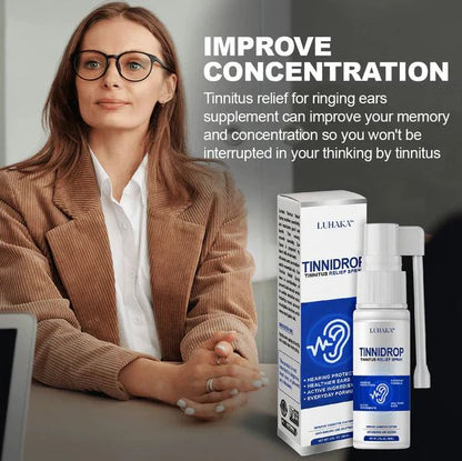 TINNIDROP®: Zumbido constante que no te deja dormir... ¡Eso se acabó!
