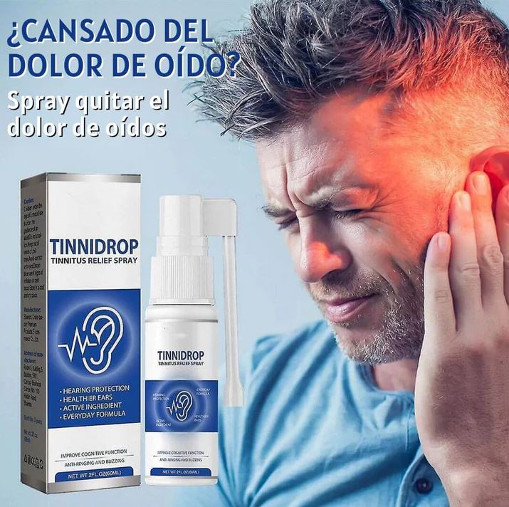 TINNIDROP®: Zumbido constante que no te deja dormir... ¡Eso se acabó!