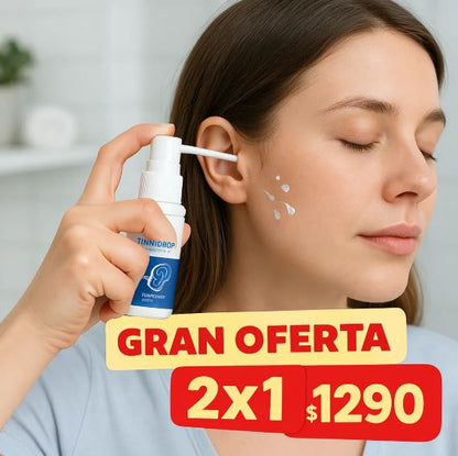 TINNIDROP®: Zumbido constante que no te deja dormir... ¡Eso se acabó!