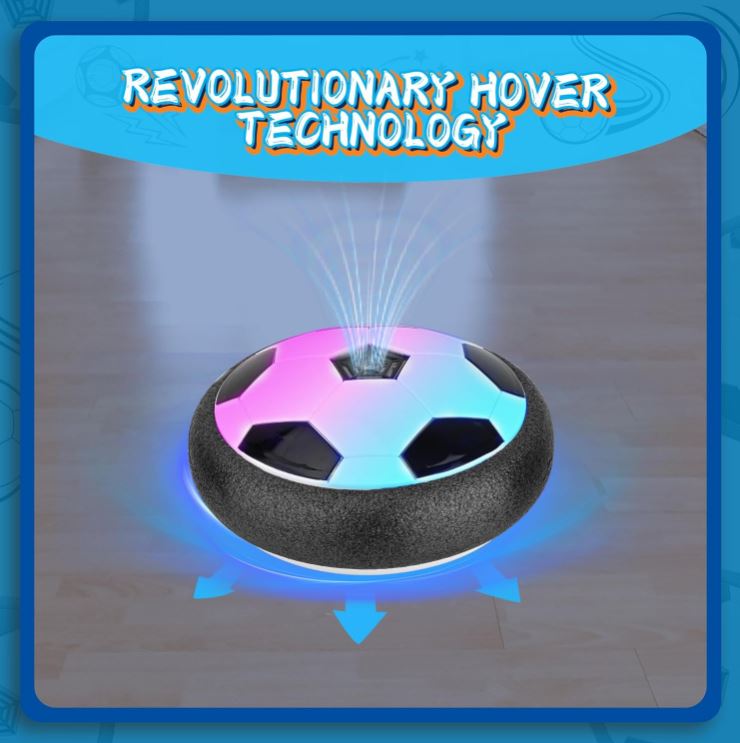 Air Soccer LED™:⚽✨ Diversión activa luces, movimiento y risas aseguradas