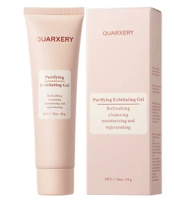 QUARXERY Gel Exfoliante Facial Limpiador Hidratante con Nicotinamida - Skin Care Belleza, Gel Limpiador Facial Exfoliante Corporal para Piel Grasa, Seca y Mixta
