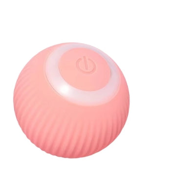 2 pelotas interactiva para gatos: rueda automáticamente, se divierte, se burla, juguete eléctrico para el ejercicio y el entretenimiento de los gatos: atrae a su mascota.