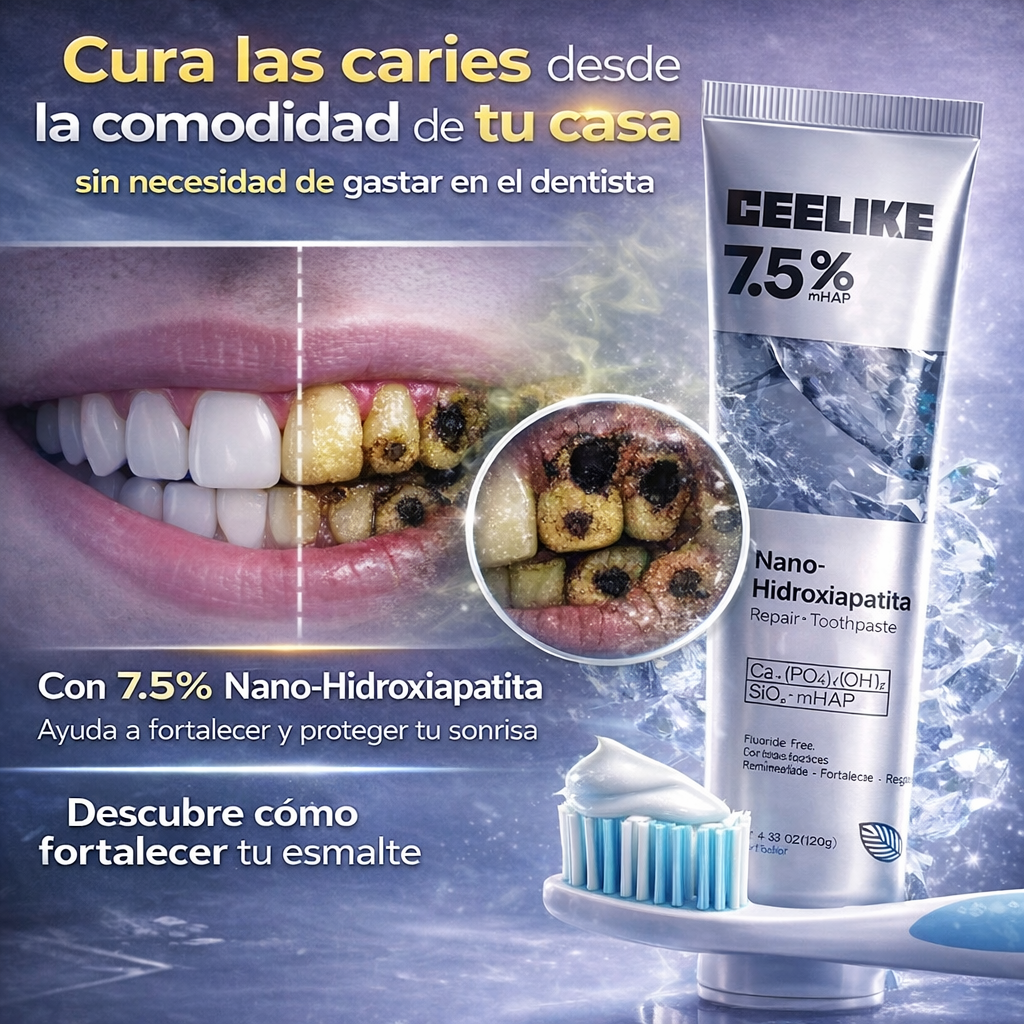 Pasta de dientes Ceelike 7.5% Nano-Hydroxyapatite Repair + Toothpaste