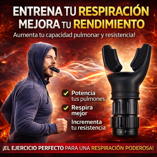 Dispositivo Portátil de Ejercicio Respiratorio Ajustable