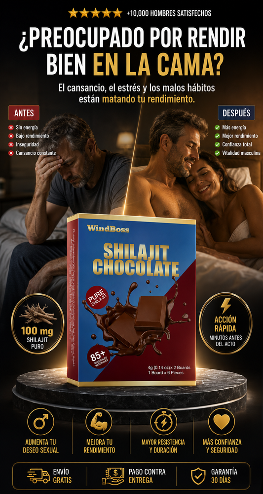 CHOCOLATE SHILAJIT- MAYOR POTENCIA