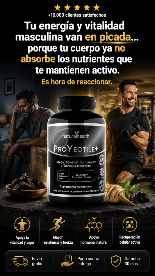 Suplemento Proyectile+ 120 capsulas