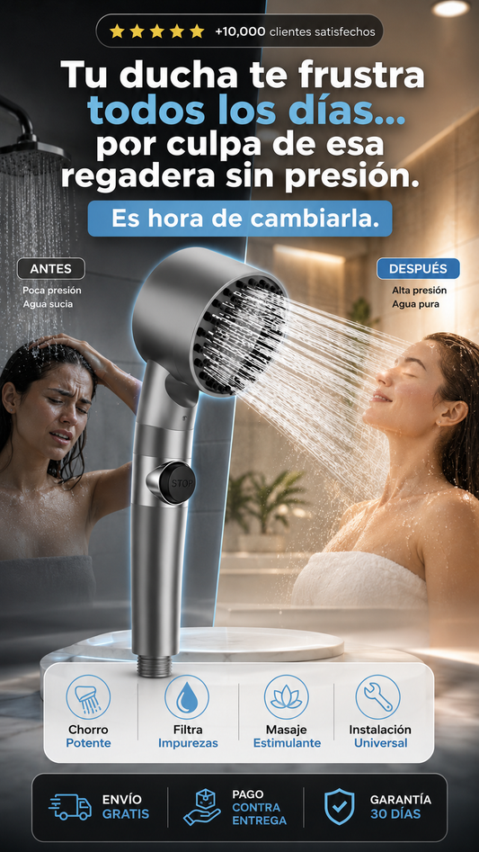 Regadera Ducha Masajeadora