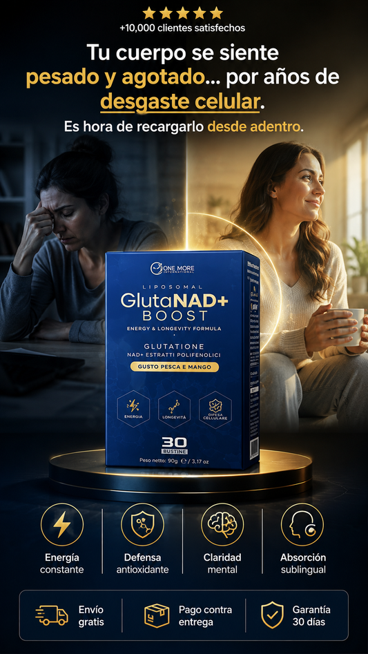 Suplemento  GlutaNAD+ Boost