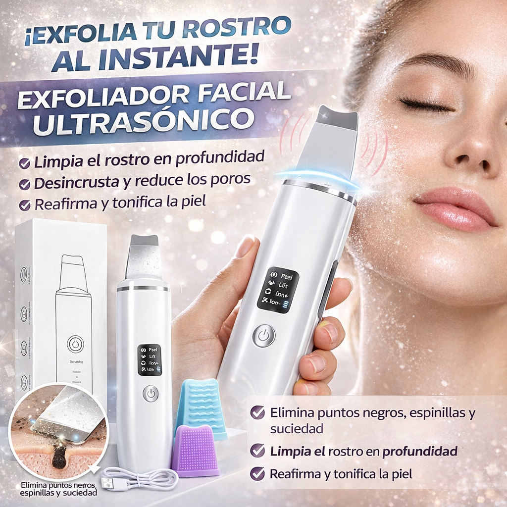 Limpiador Facial de Espátulas para Puntos Negros