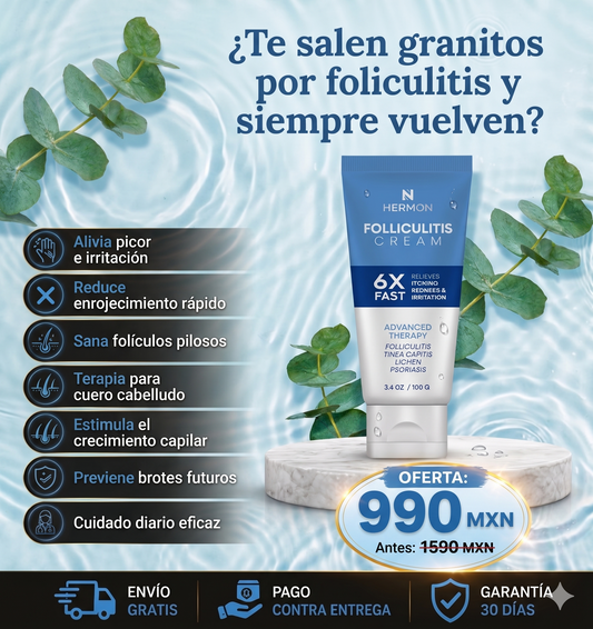 Crema para la Foliculitis / Crema para el tratamiento de la foliculitis