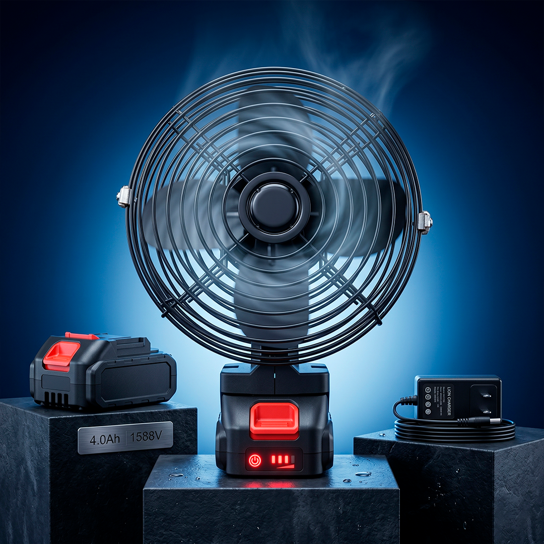 Ventilador Portátil - 8 Inch