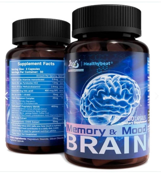 Suplemento Brain Soporte Cerebral 60 Capsulas
