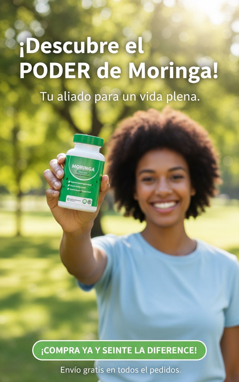 Cápsulas de moringa, cápsulas de polvo de moringa pura - 800 mg de moringa rica en nutrientes- Promueve la energía, el bienestar intestinal