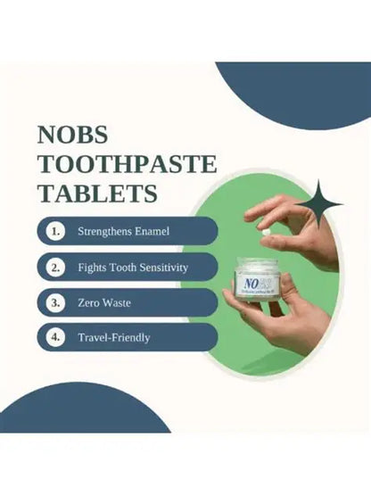 Tabletas de pasta de dientes Nobs Fixodent Plus  140 ml