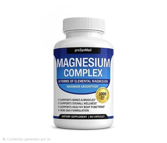 Magnesium Complex-Apoyo Muscular Para Seguir Moviéndote Mañana