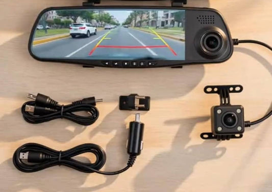 ¡Camara Espejo Retrovisor Y Camara Reversa