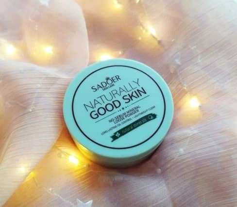 Polvo Mineral Facial SADOER Para Controlar El B