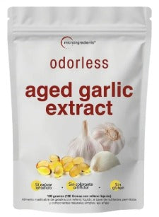 ZEYARUIBO Aged Garlic Extract (300 cápsulas)-  “QUIERO APOYAR MIS DEFENSAS SIN TOMAR ALGO DIFÍCIL DE MANTENER”