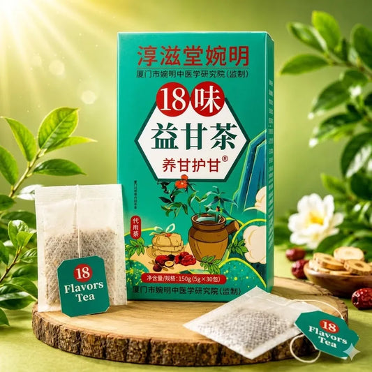 Té 18 Sabores - Té Chino-  “COMES FUERA, DUERMES TARDE, VIVES A MIL… Y SABES QUE DEBERÍAS CUIDARTE MEJOR”