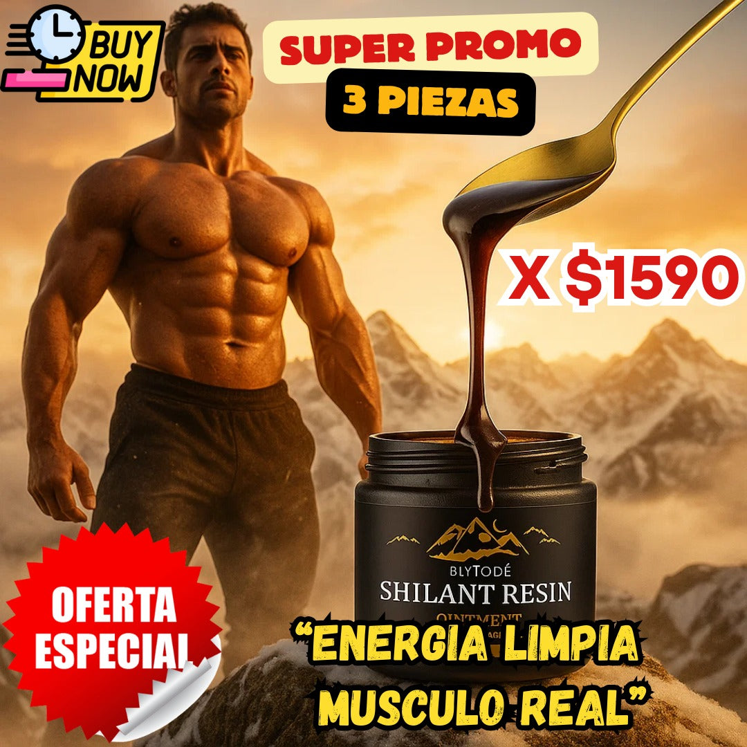 Shilajit (EN RESINA): El Oro Negro del Himalaya que impulsa la Energía…