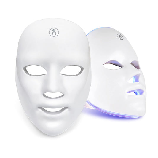 Mascara Facial Led Luz de 7 colores SPA