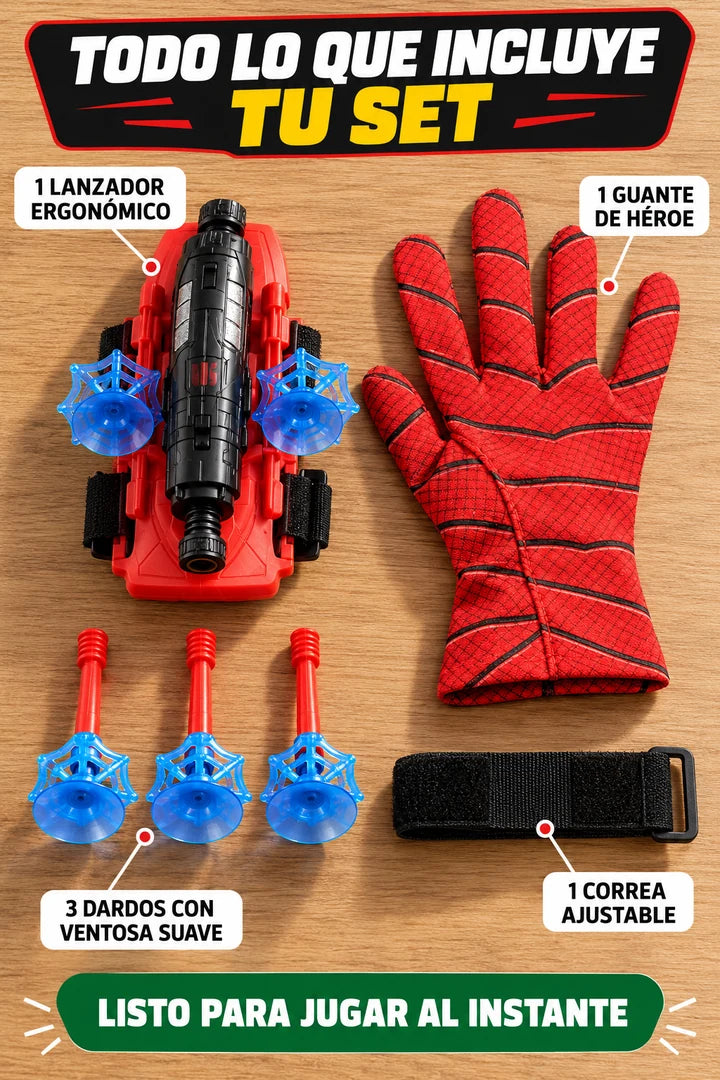 Contenido del set de lanzador