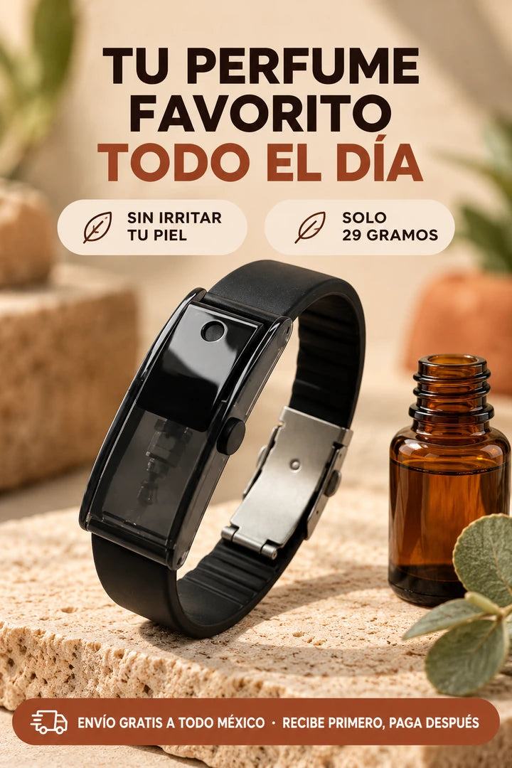 Pulsera difusora de aroma ajustable